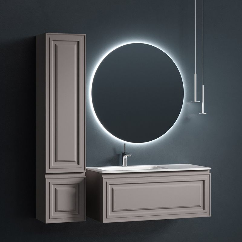 Тумба подвесная Sancos Very VR100LSM 99.5х44.5х40.6 (Doha Soft), левая