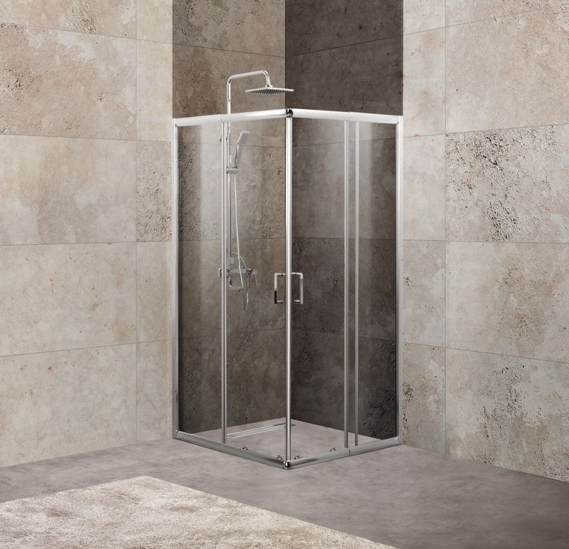 Душевой уголок BelBagno Unique UNIQUE-A-2-75/90-C-Cr 75x75