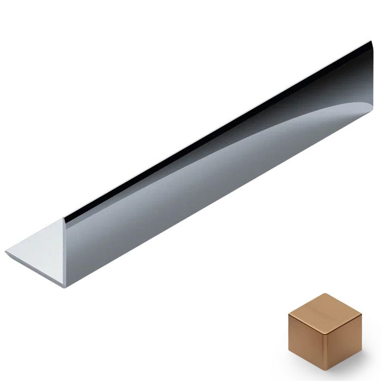 Угол 10x10 мм алюминий Neexy PV60-06 (бронза матовая), 2.7 м.