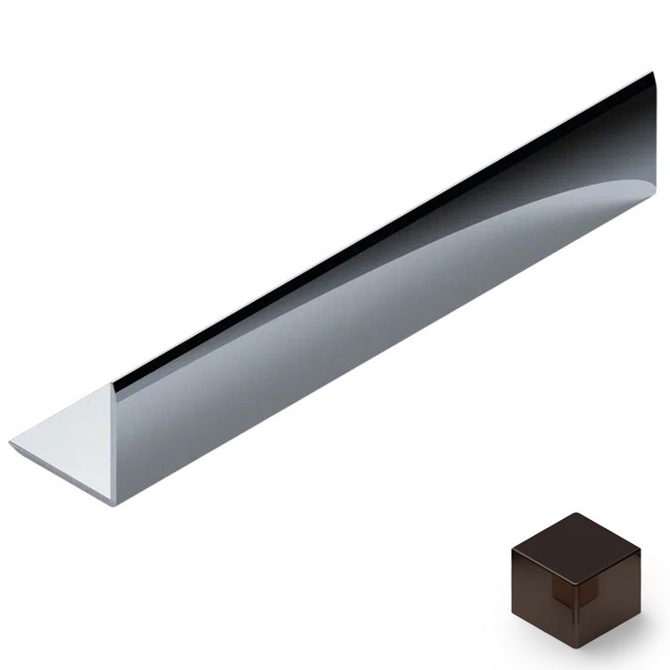 Угол 30x30 мм алюминий Neexy PV65-11 (коричневый блестящий), 2.7 м.