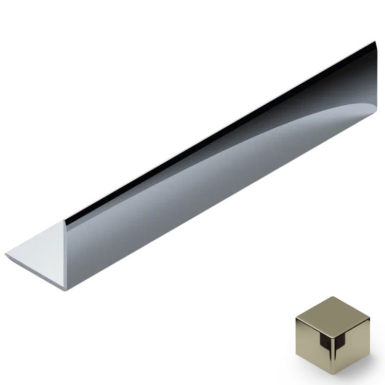 Угол 30x30 мм алюминий Neexy PV65-17 (титан блестящий), 2.7 м.