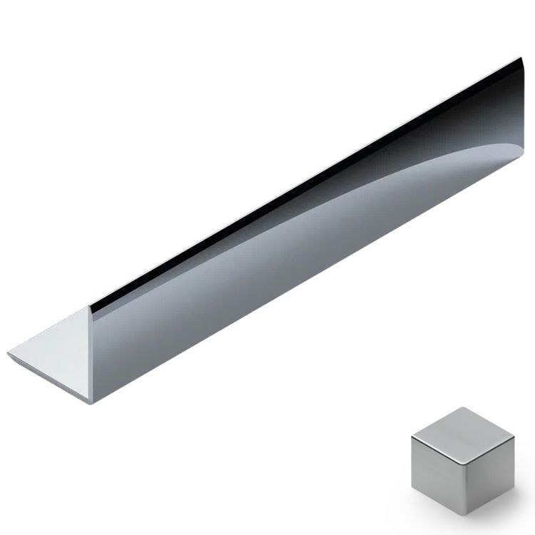 Угол 10x10 мм алюминий Neexy PV60-02 (серебро матовое), 2.7 м.