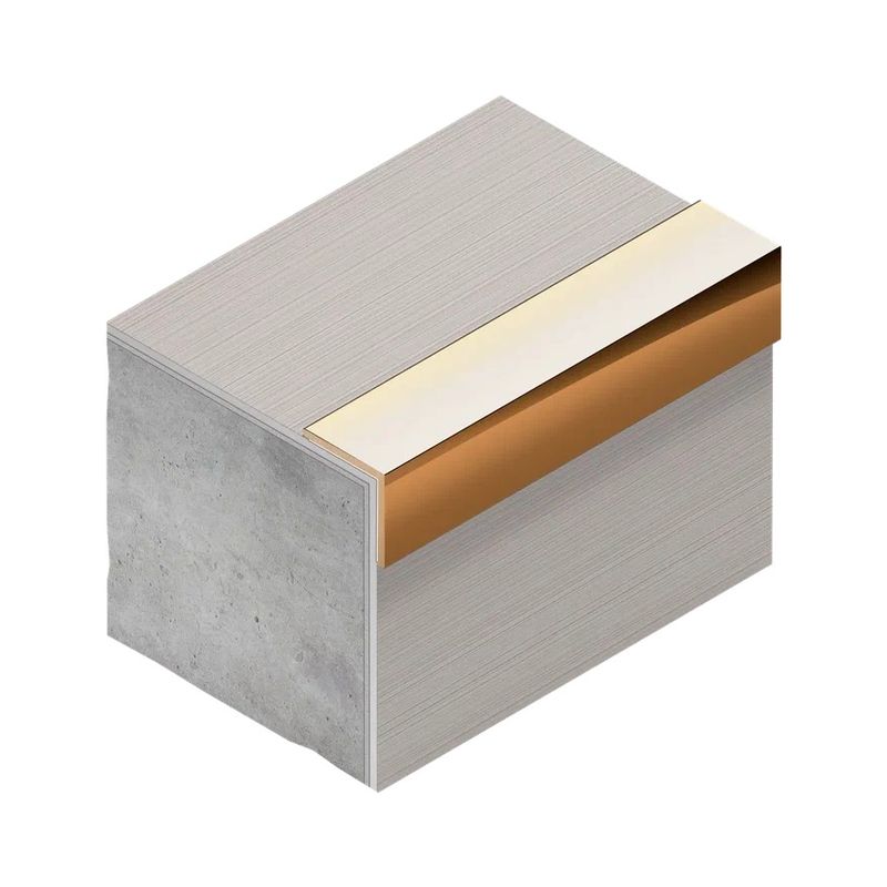 Угол  латунь 10x10 мм Neexy PVL90-05 (антик медь светлая), 2.7 м.