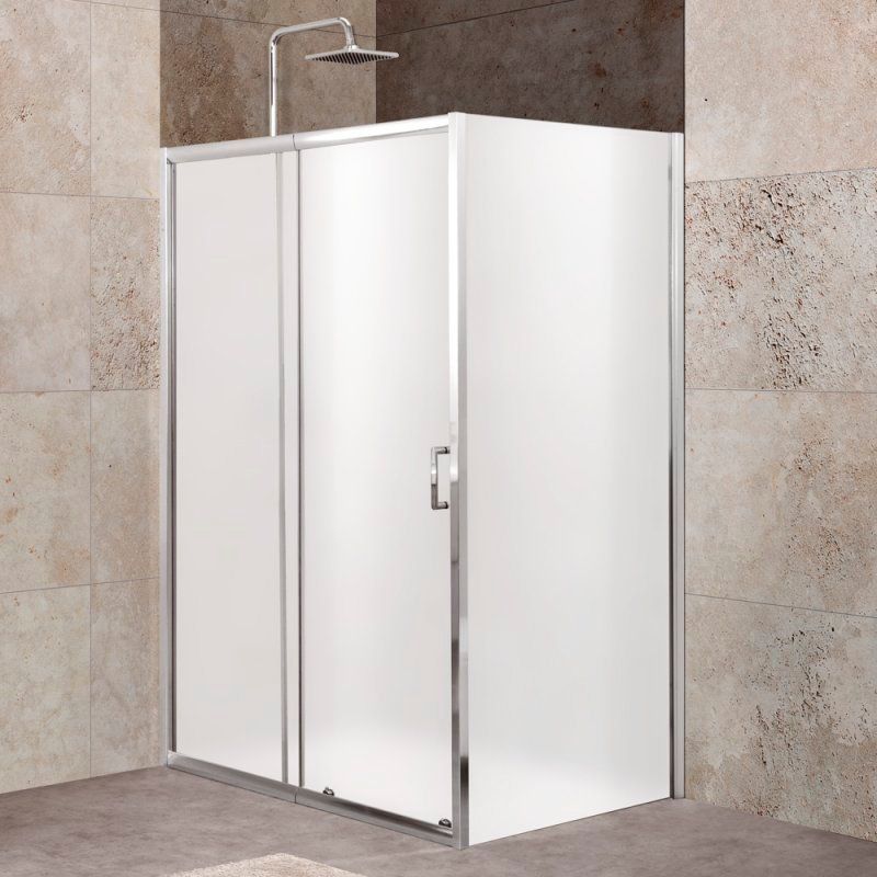 Душевой уголок BelBagno Unique UNIQUE-AH-1-100/115-80-M-Cr 115x80