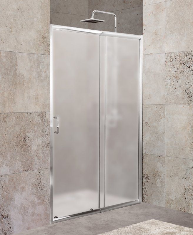 Душевая дверь в нишу BelBagno Unique UNIQUE-BF-1-100/115-P-Cr 115x190