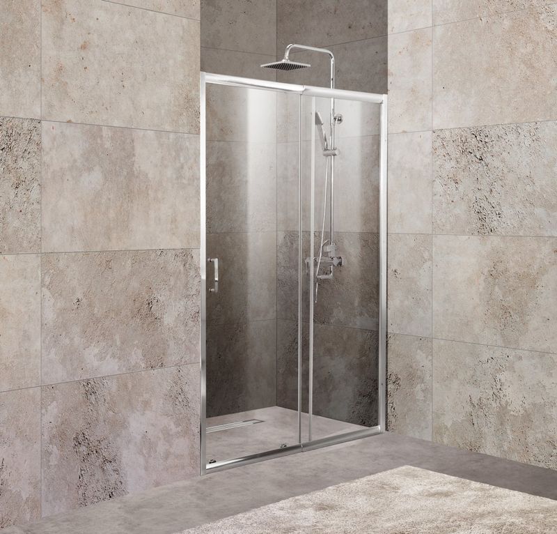 Душевая дверь в нишу BelBagno Unique UNIQUE-BF-1-110/125-C-Cr 125x190