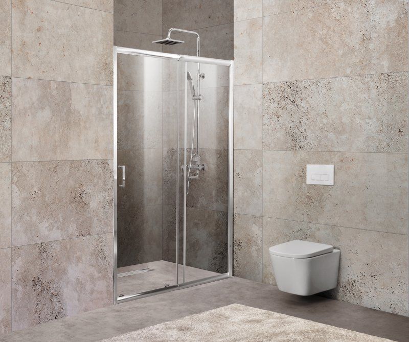 Душевая дверь в нишу BelBagno Unique UNIQUE-BF-1-110/125-C-Cr 125x190
