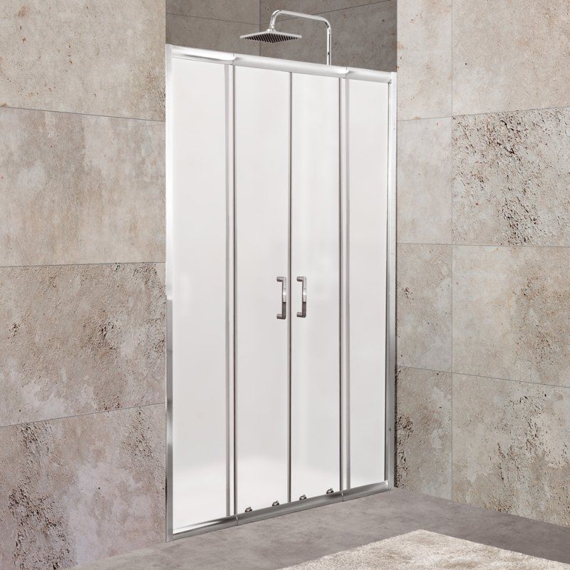 Душевая дверь в нишу BelBagno Unique UNIQUE-BF-2-170/200-M-Cr 200x190