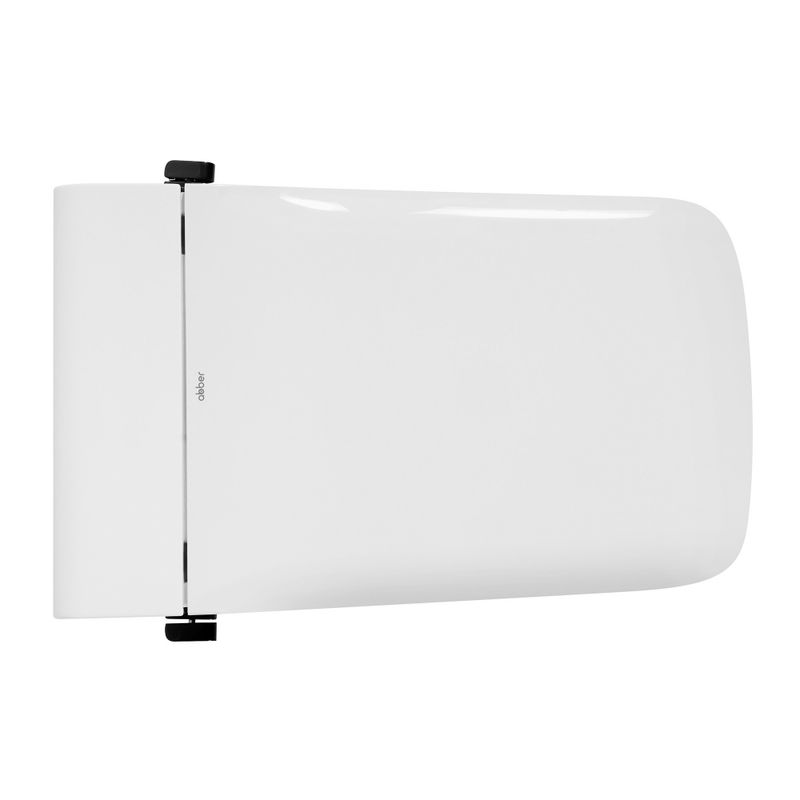 Унитаз-биде подвесной Abber Rechteck AC1215S 60x36x38 (белый), электронный, с импульсным смывом