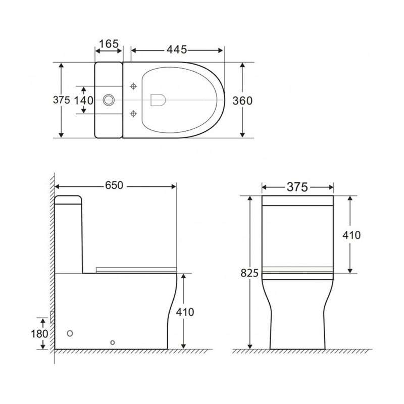 Бачок для унитаза BelBagno Ancona BB1224T (белый)