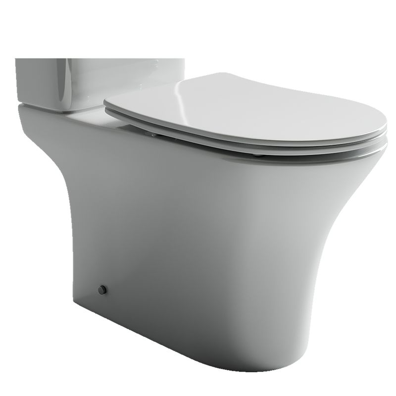 Унитаз напольный Ceramica Nova Fortuna CN9001-B 40х34 без бачка, с креплением и сиденьем (белый)