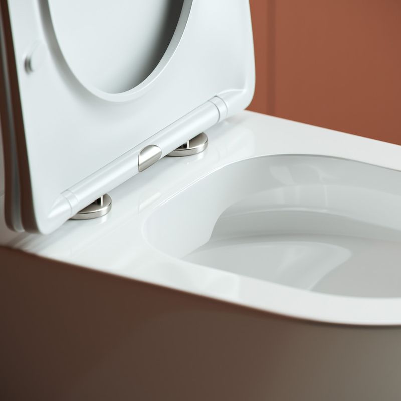 Унитаз напольный Ceramica Nova HighLight Rimless CN1802 85x36 с сиденьем и с бачком (белый)