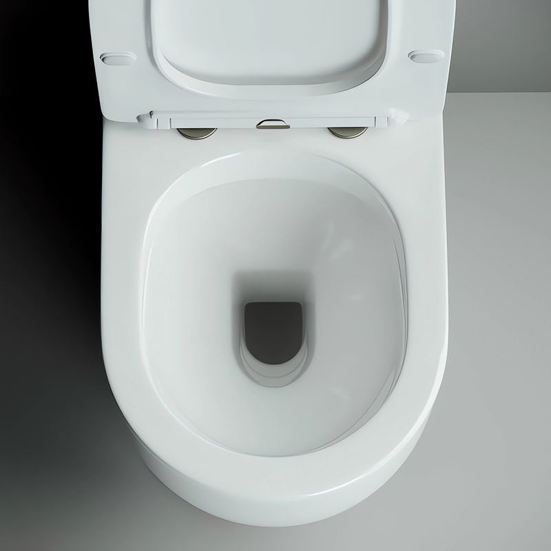 Унитаз напольный Ceramica Nova Metropol CN4001 62х34 с креплением и сиденьем (белый)