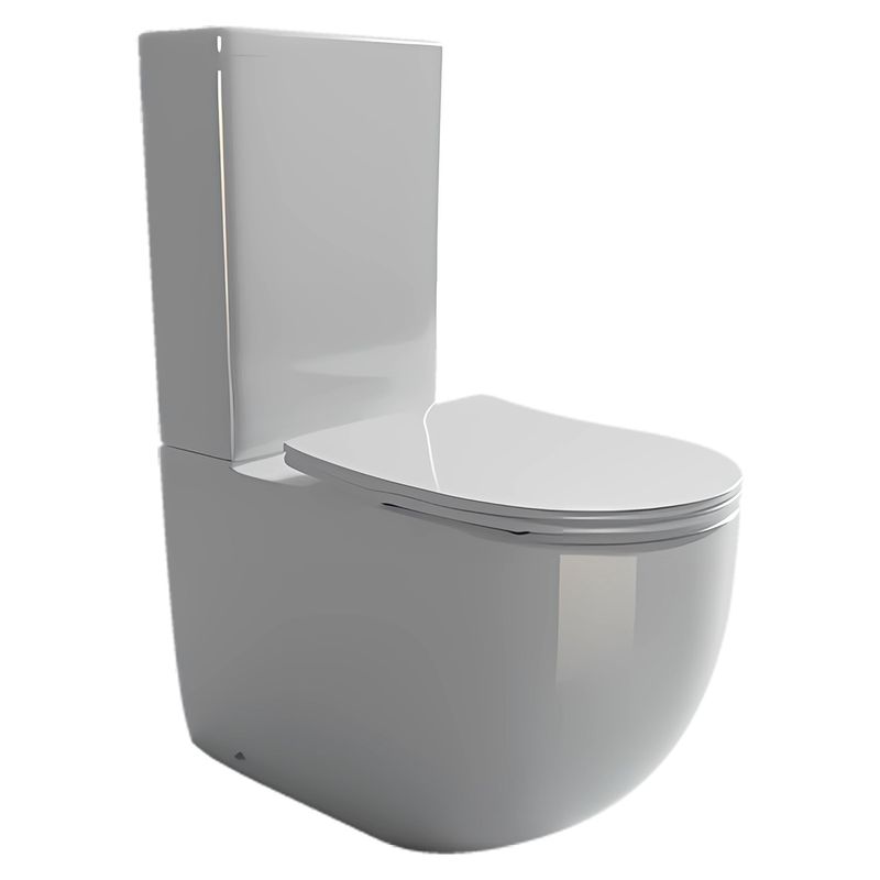 Унитаз напольный Ceramica Nova Metropol CN4001 62х34 с креплением и сиденьем (белый)