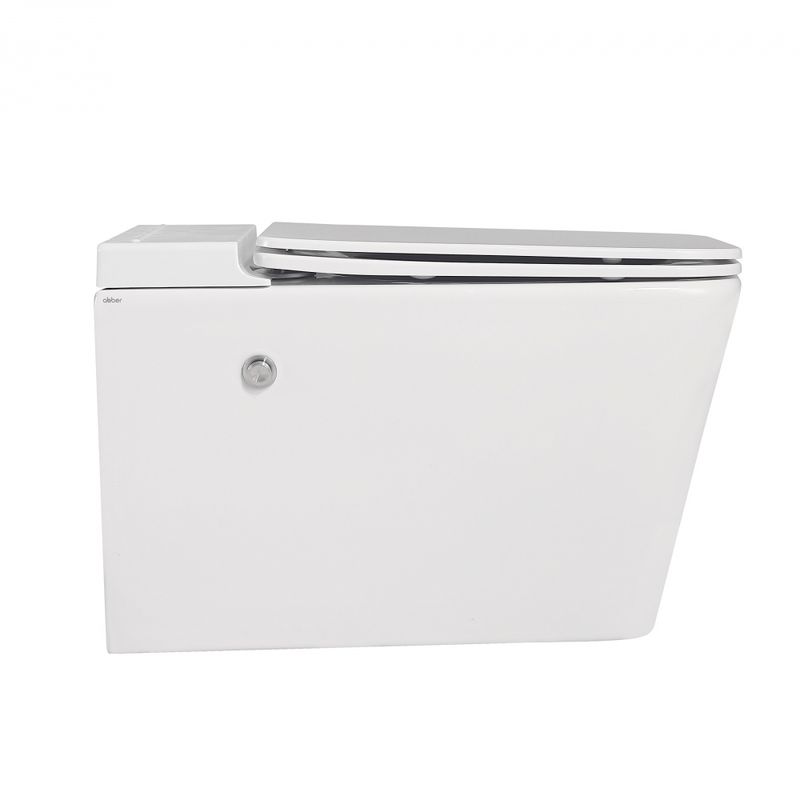 Унитаз подвесной Abber Rechteck AC1202P 59x36x38,5 (белый), с импульсным смывом