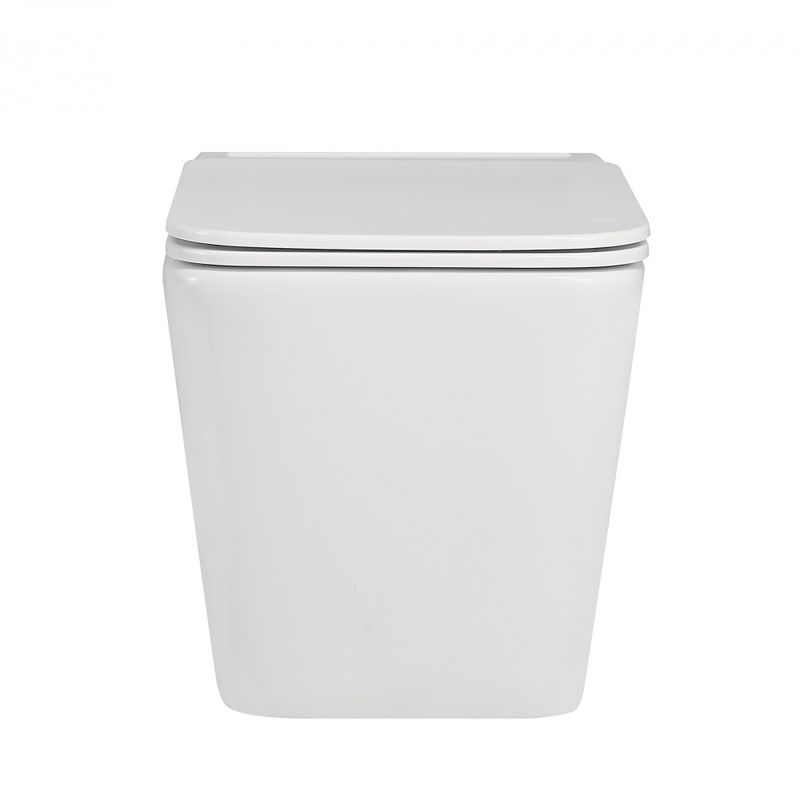 Унитаз подвесной Abber Rechteck AC1202P 59x36x38,5 (белый), с импульсным смывом