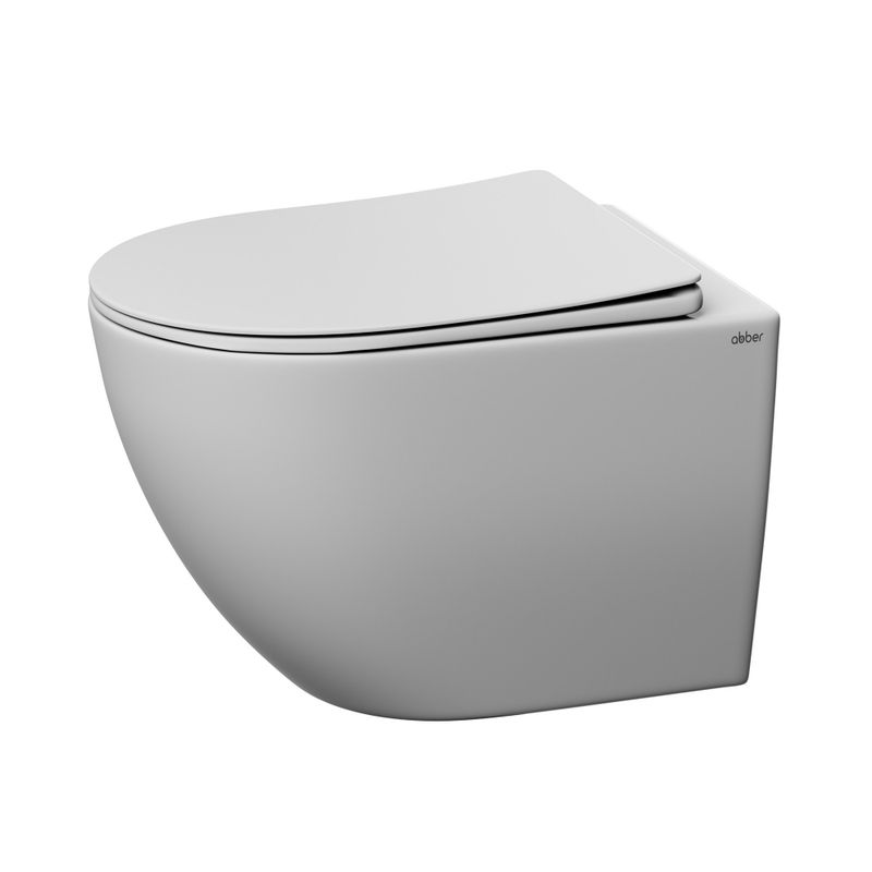 Унитаз подвесной Abber Ultra AC1301 51.5x36x36 (белый)