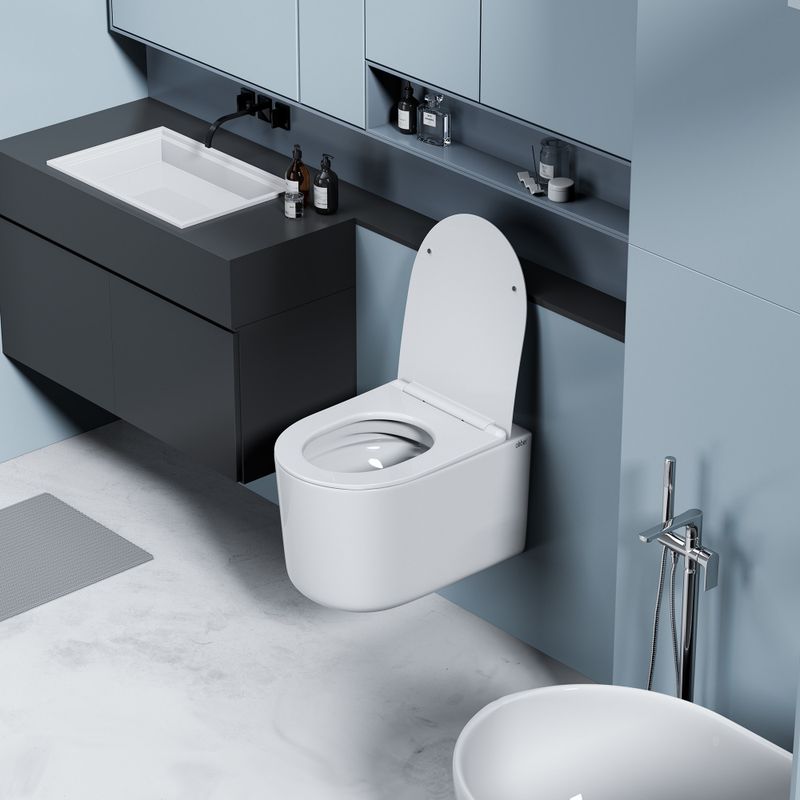 Унитаз подвесной Abber Ultra AC1302 52x36x32 (белый)