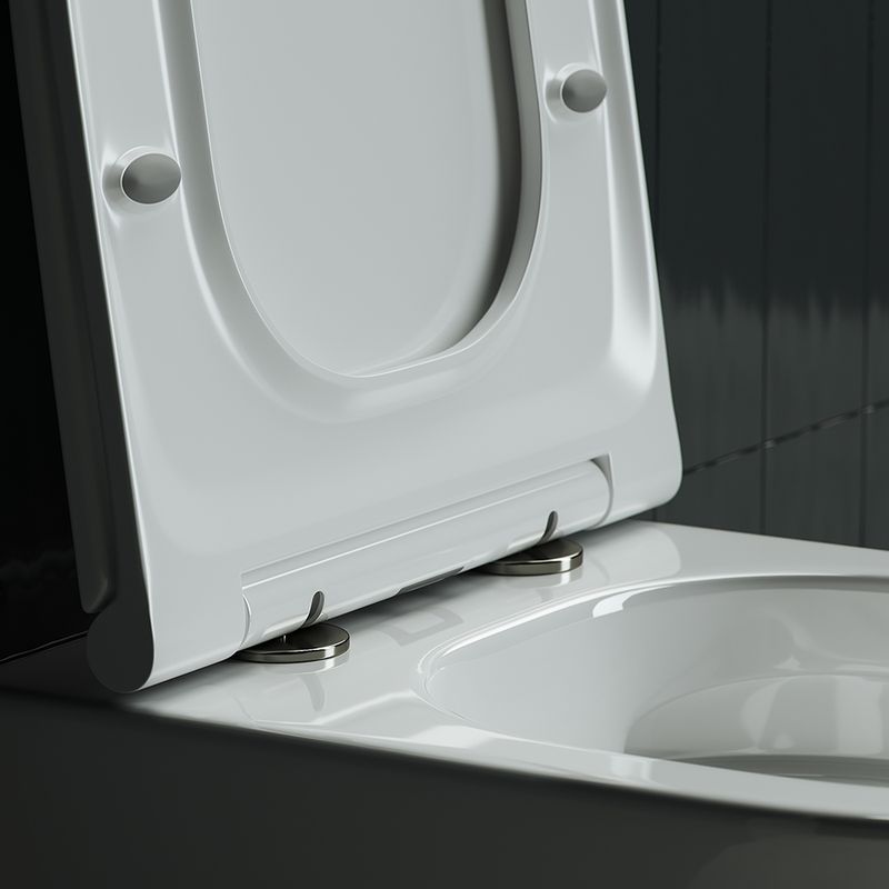 Унитаз подвесной Ceramica Nova Forma Rimless CN3011 37x32.5 с сиденьем и креплением (белый)