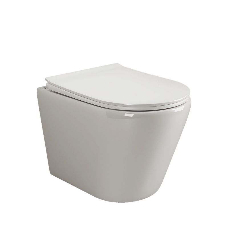 Унитаз подвесной Ceramica Nova HighLight Rimless CN1804 52x35  с сиденьем (белый)