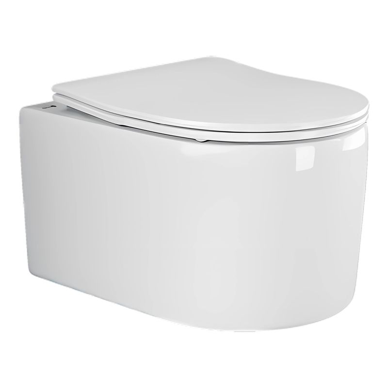 Унитаз подвесной Ceramica Nova Moments CN3003 49х37 с сиденьем и креплением (белый)