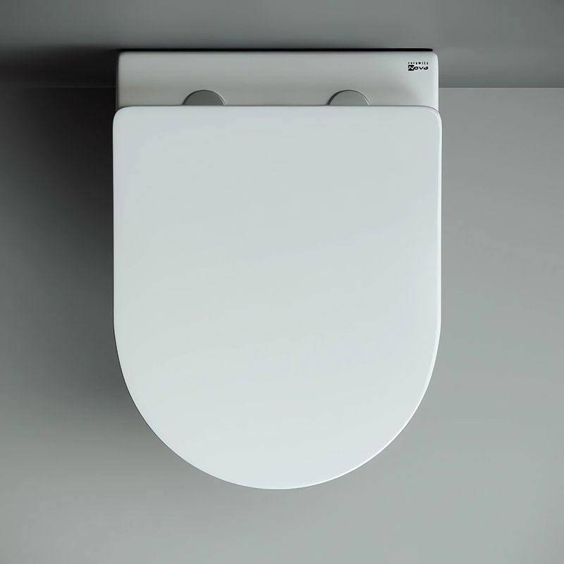 Унитаз подвесной Ceramica Nova Mono CN1905 50х35 с сиденьем и креплением (белый)