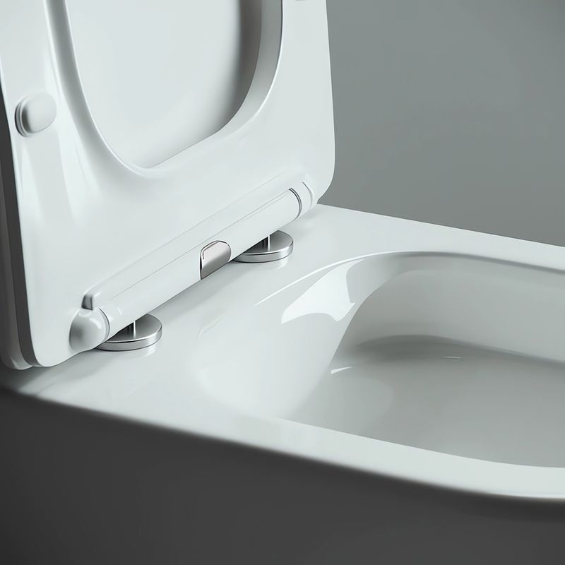 Унитаз подвесной Ceramica Nova Mono CN1905 50х35 с сиденьем и креплением (белый)