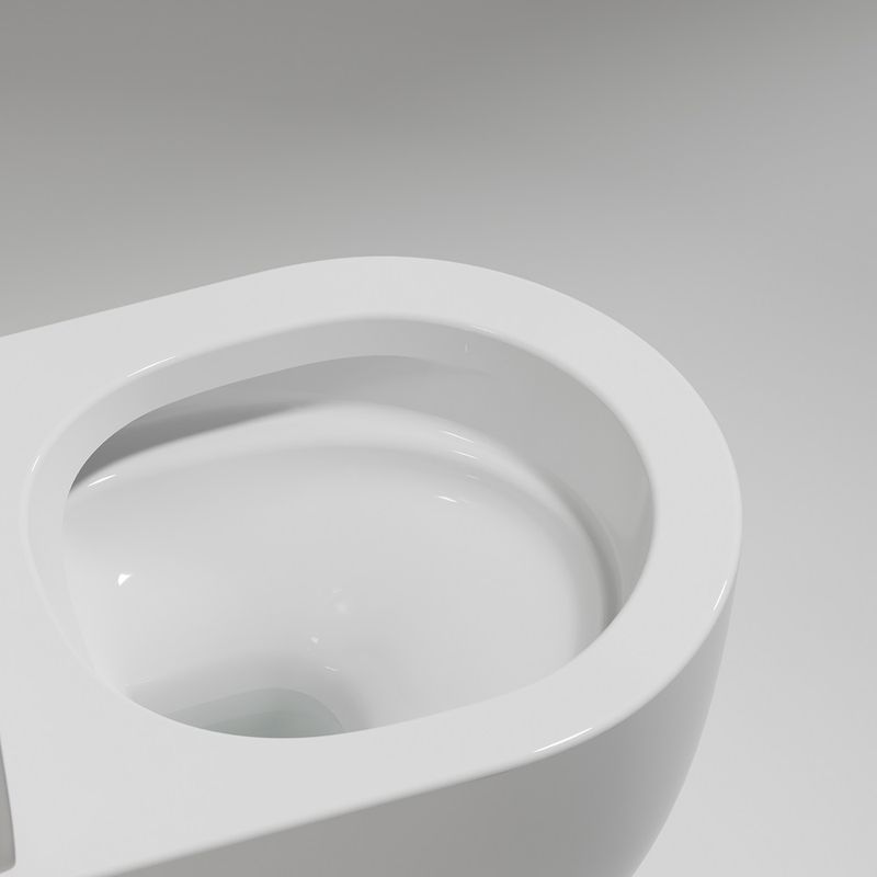 Унитаз подвесной Ceramicanova Modena CN6063 49x35.5 (белый) с сиденьем и крышкой