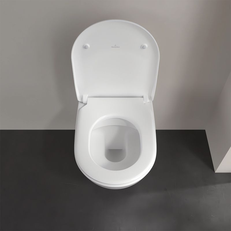 Унитаз подвесной Villeroy & Boch Subway 2.0 5614R201 56х37 с сиденьем и креплением (белый)