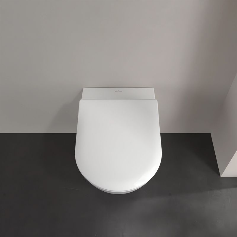 Унитаз подвесной Villeroy & Boch Subway 2.0 5614R201 56х37 с сиденьем и креплением (белый)