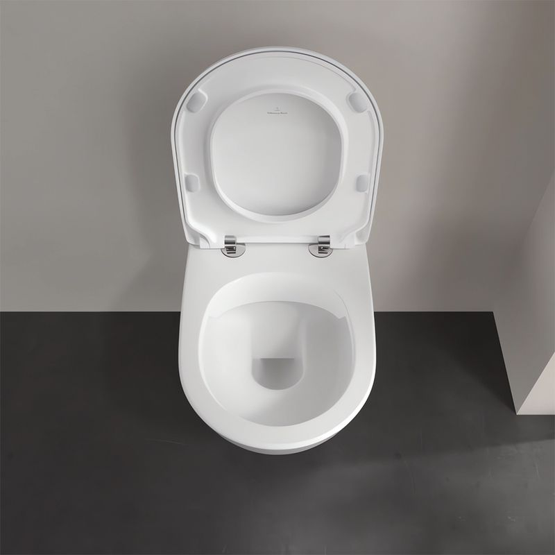 Унитаз подвесной Villeroy & Boch Subway 2.0 5614R201 56х37 с сиденьем и креплением (белый)