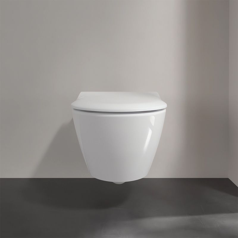 Унитаз подвесной Villeroy & Boch Subway 2.0 5614R201 56х37 с сиденьем и креплением (белый)