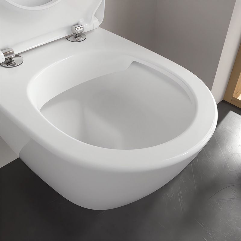 Унитаз подвесной Villeroy & Boch Subway 2.0 5614R201 56х37 с сиденьем и креплением (белый)