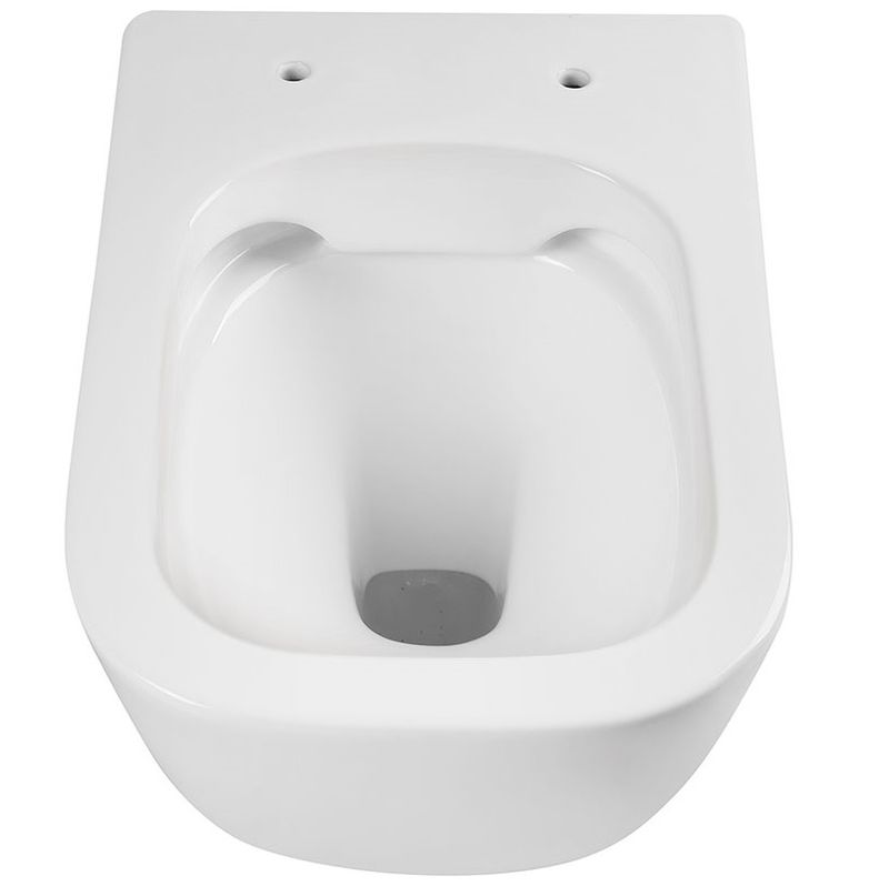 Унитаз подвесной Vincea Idea VT1-33 51x35x36 (белый), безободковый с быстросъемным сиденьем