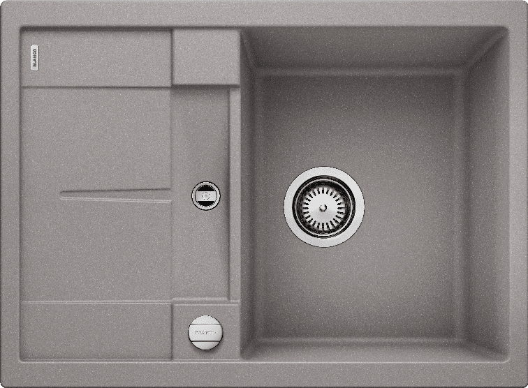 Мойка кухонная Blanco Metra 45S Compact Алюметаллик 519574 68х50
