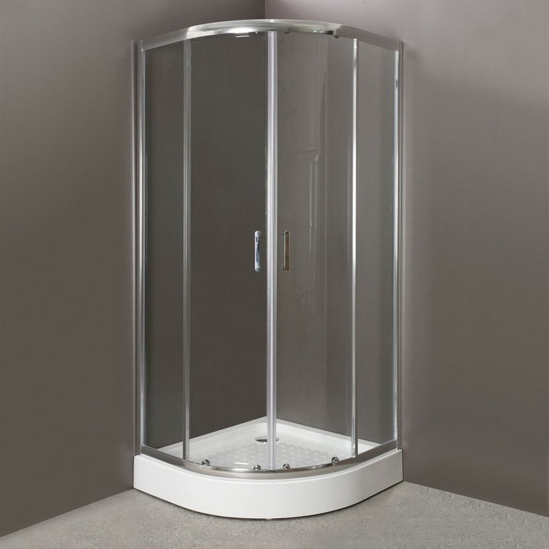 Душевой уголок BelBagno Uno-195 UNO-195-R-2-80-C-Cr 80x80