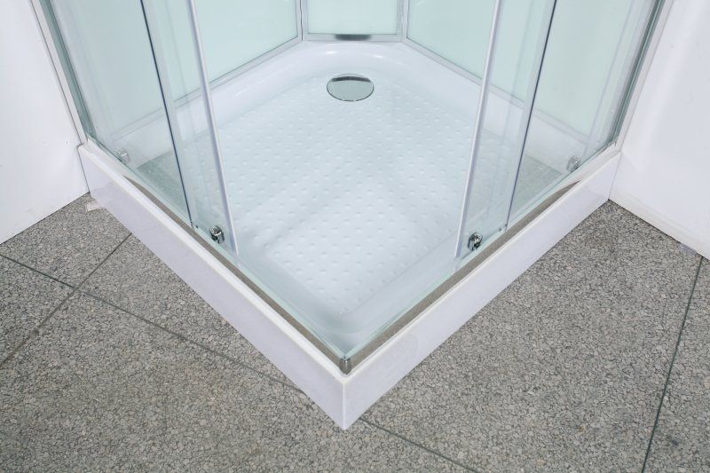 Душевая кабина BelBagno Uno UNO-CAB-A-2-90-C-CR