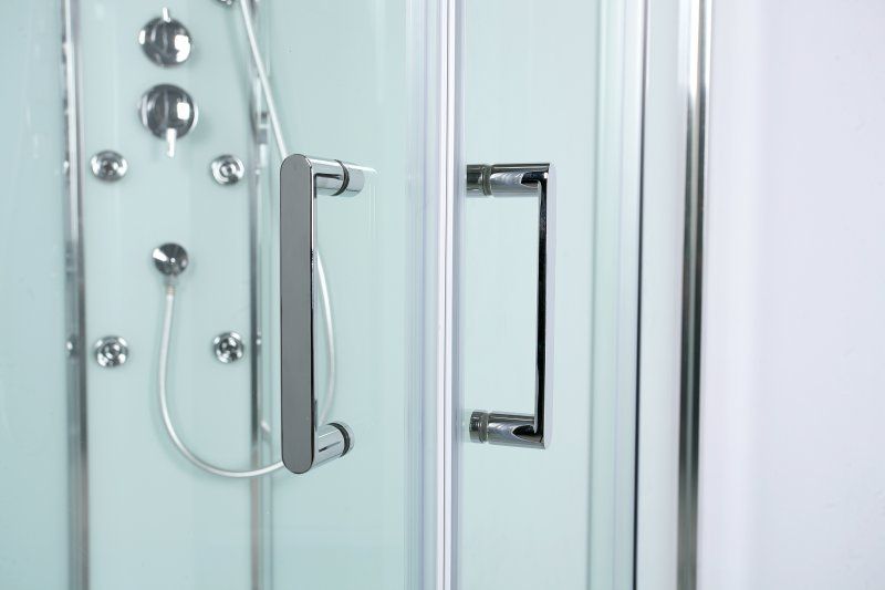 Душевая кабина BelBagno Uno UNO-CAB-A-2-90-C-CR