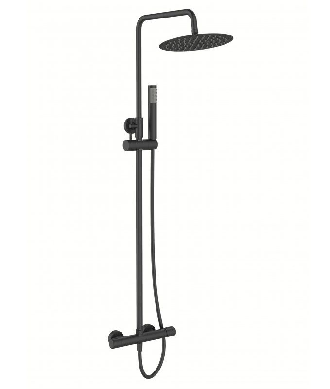 Душевая стойка BelBagno Uno UNO-DOCM-NERO