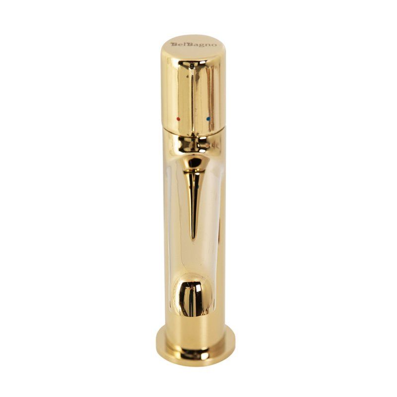 Смеситель для раковины BelBagno Uno UNO-LVM-ORO