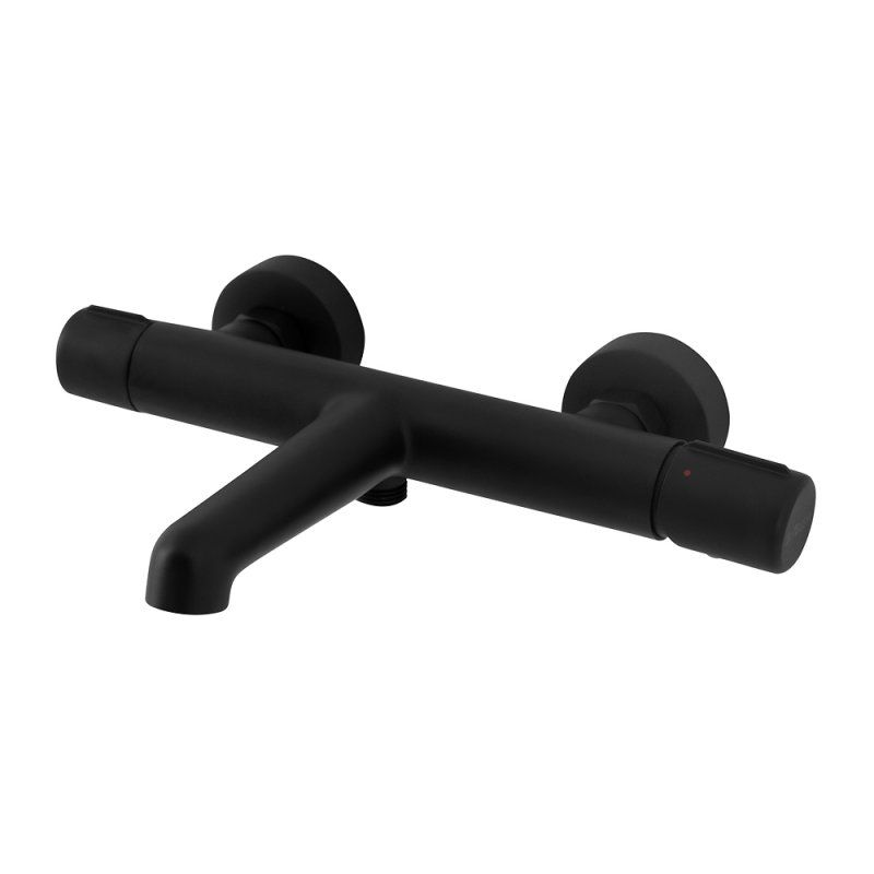 Смеситель для ванны и душа BelBagno Uno UNO-VASM-NERO