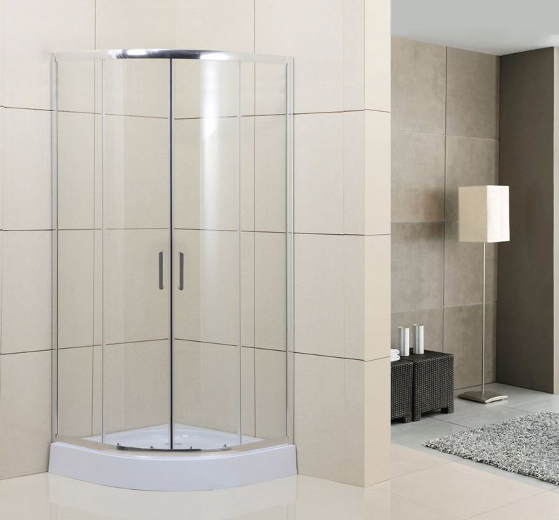 Душевой уголок BelBagno Uno-195 UNO-195-R-2-80-C-Cr 80x80