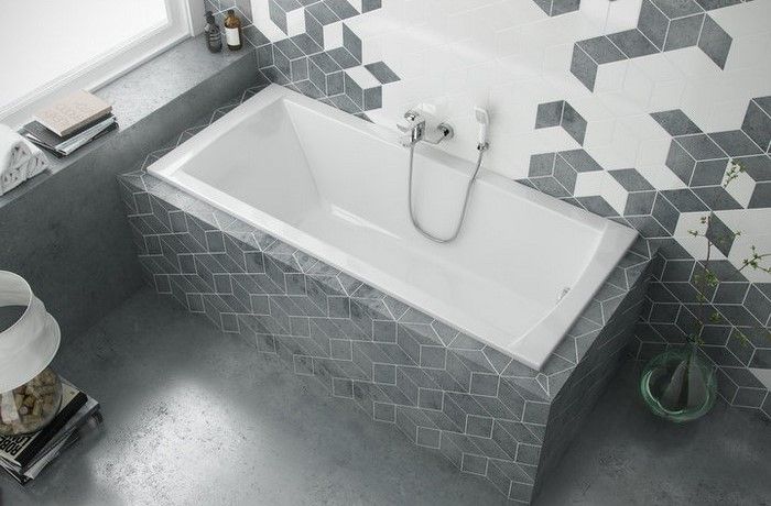 Ванна акриловая встраиваемая Excellent Aquaria Slim WAEX.AQU16WHS 160x70 (белый глянец), без слива-перелива