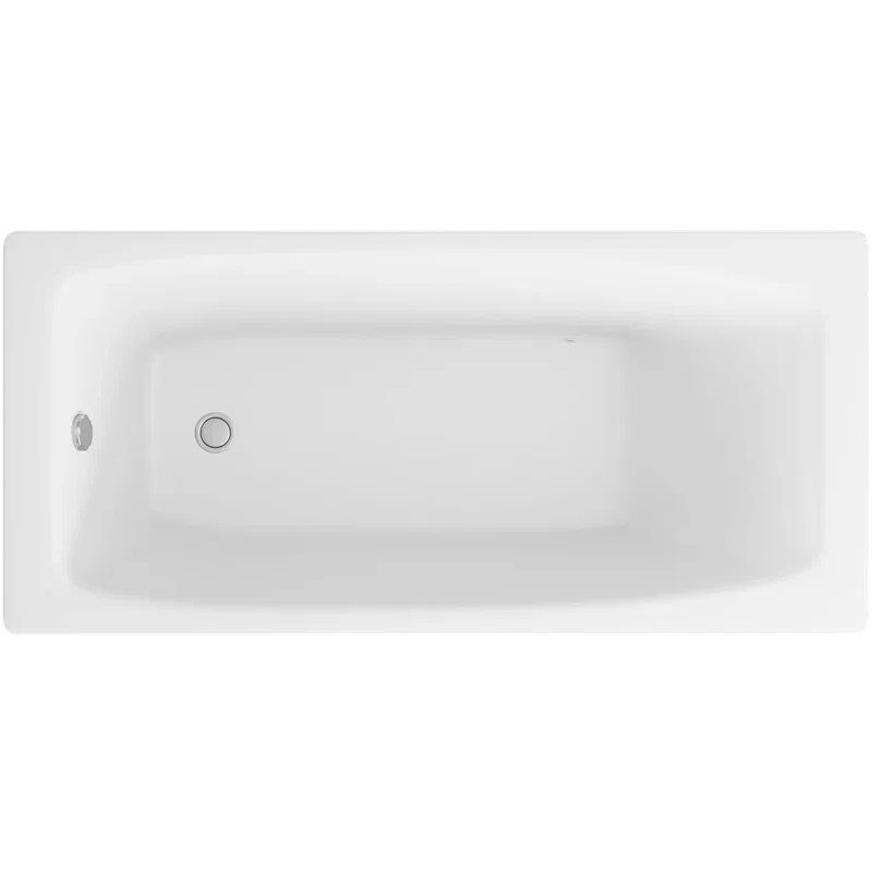 Ванна чугунная Delice Repos DLR220507 150х70 (белый), встраиваемая