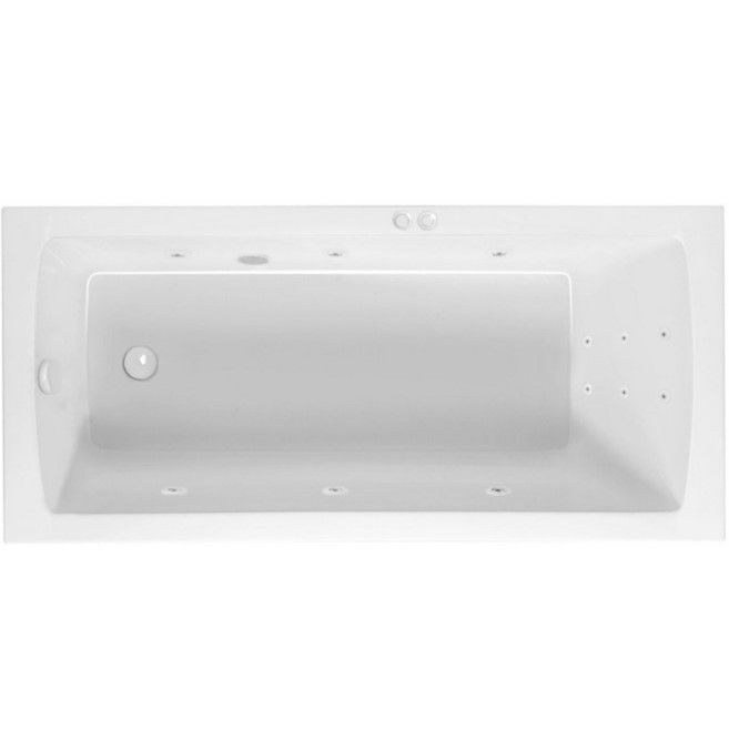 Ванна гидромассажная Excellent Aquaria Line WAEX.AQU17.LINE.WH 170x75 (белый), на каркасе, со сливом-переливом