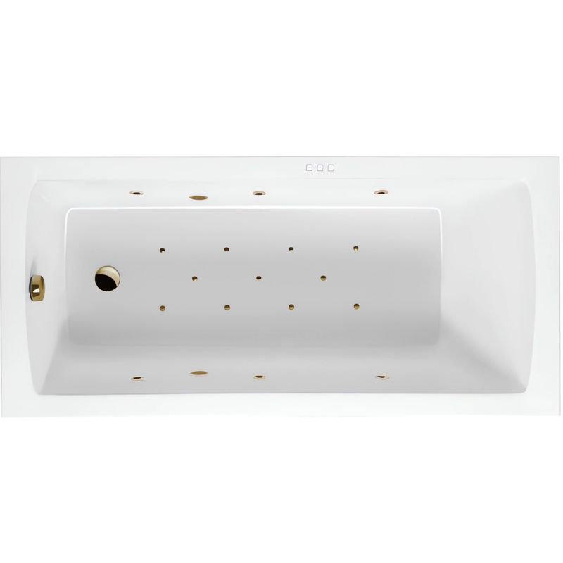 Ванна гидромассажная Excellent Aquaria Relax WAEX.AQU15.RELAX.BR 150x70 (бронза), на каркасе, со сливом-переливом
