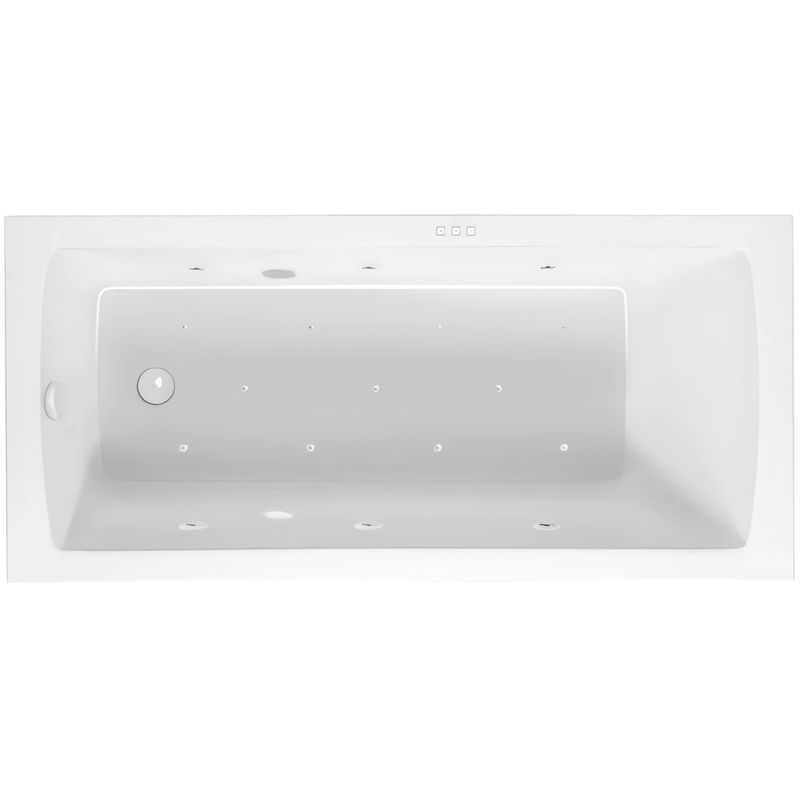 Ванна гидромассажная Excellent Aquaria Relax WAEX.AQU17.RELAX.WH 170x75 (белый), на каркасе, со сливом-переливом
