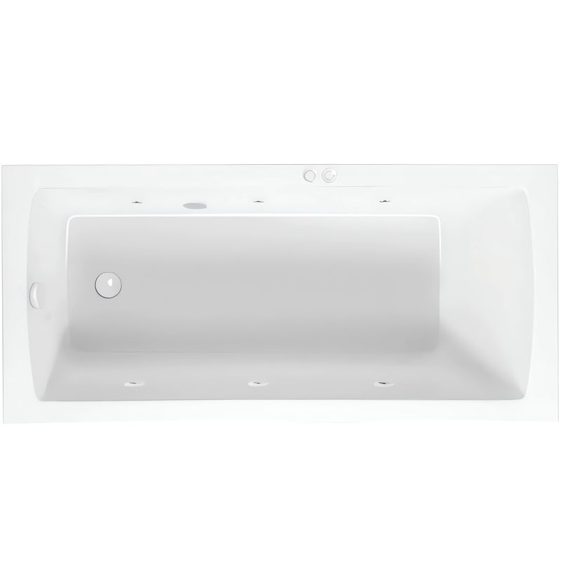 Ванна гидромассажная Excellent Aquaria Soft WAEX.AQU16.SOFT.WH 160x70 (белый), на каркасе, со сливом-переливом