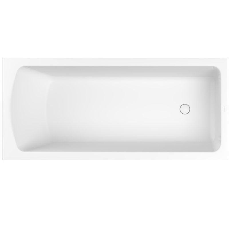 Ванна пристенная Whitecross Coin 0224.165075.200 165x75 (белый матовый), иск. камень