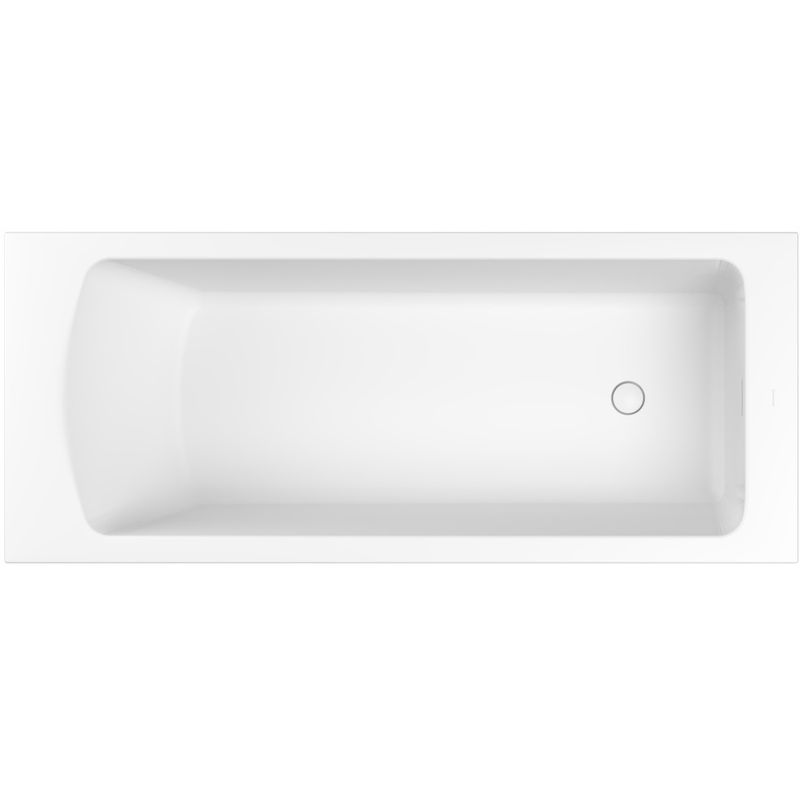 Ванна пристенная Whitecross Coin 0224.180075.200 180x75 (белый матовый), иск. камень